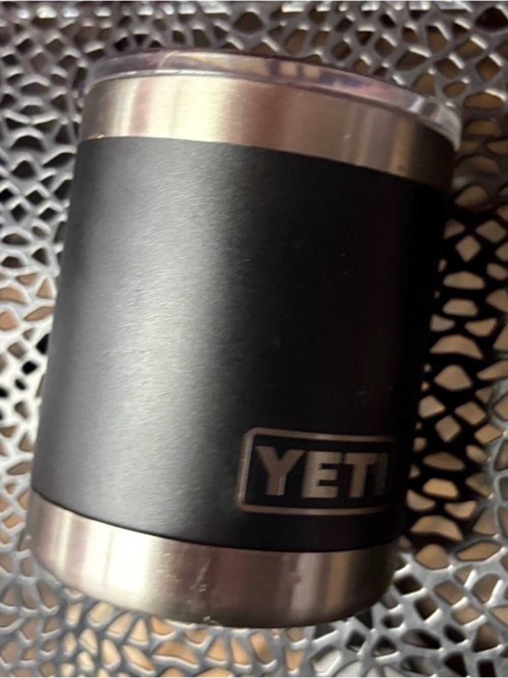 Yeti coffee Tumblr 4 1/2 brand new some white scratches was in a box in storage